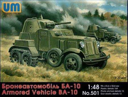 WWII BA10 Russian Armored Vehicle